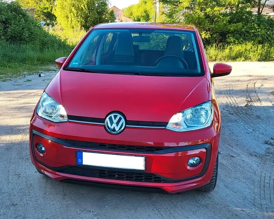 Gebraucht VW up! 60 PS (44 kW) 2018 Rot Kleinwagen