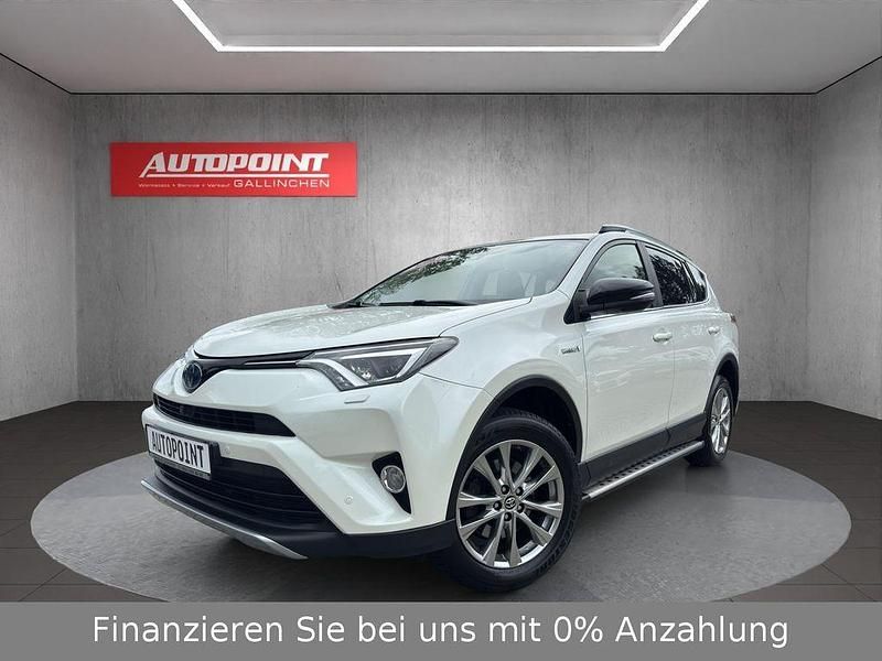 Weiß Gebraucht 2017 Toyota RAV4 Hybrid Executive SUV | 20.950 € (Fairer Preis) - Bild 1/4