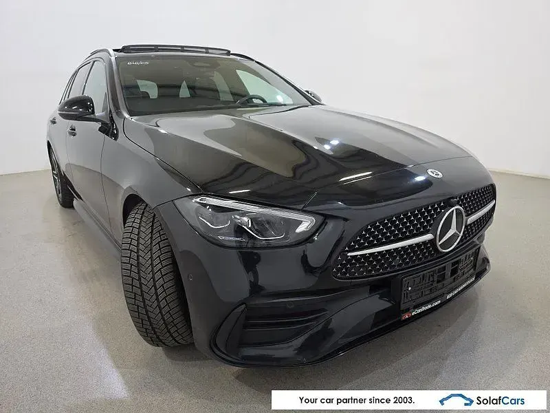 Gebraucht Mercedes C200 AMG 163 PS (119 kW) 2022 Schwarz Limousine