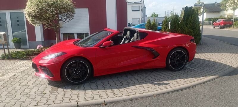 Rot Gebraucht 2024 Corvette Stingray Cabrio | 94.900 € (Superpreis) - Bild 1/4