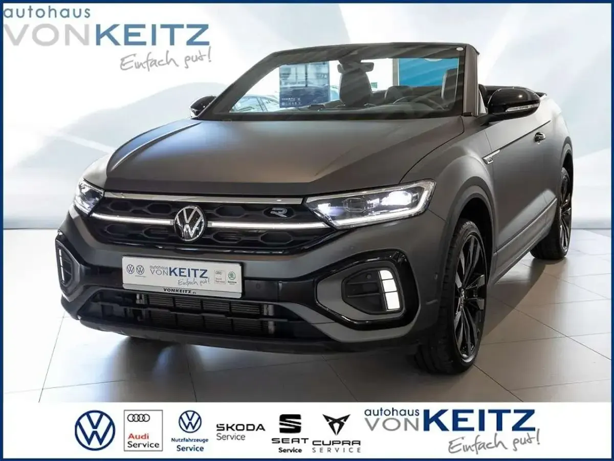 Gebraucht VW T-Roc Cabriolet 150 PS (110 kW) 2023 Schwarz Cabrio