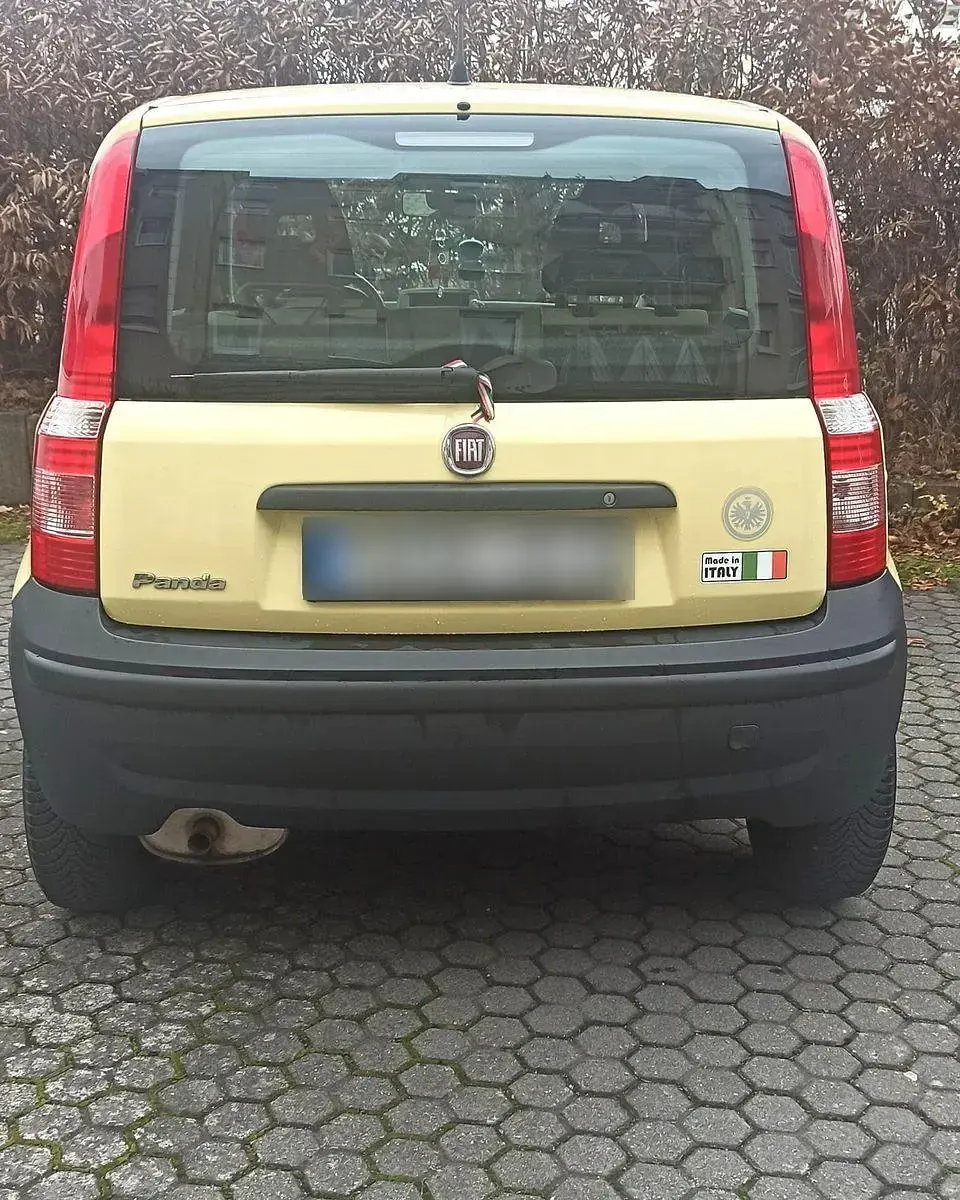 Gebraucht Fiat Panda 69 PS (50 kW) 2011 Gelb Kleinwagen