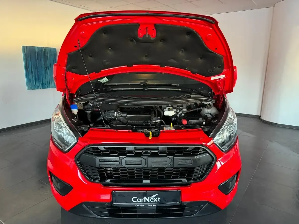 Gebraucht Ford Transit Custom Trend 131 PS (96 kW) 2022 Rot Van