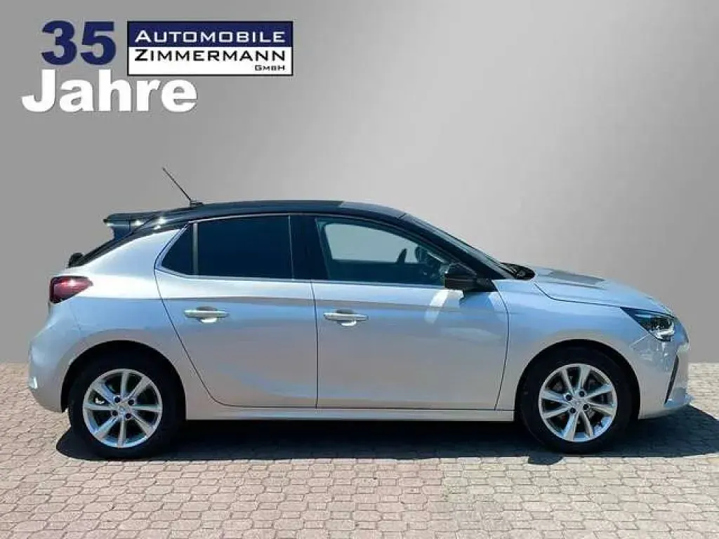 Gebraucht Opel Corsa Elegance 101 PS (74 kW) 2022 Aluminium silb/kristall silb (metallic) Kleinwagen