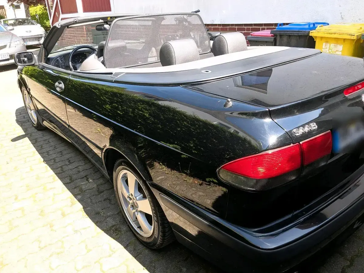 Gebraucht Saab 9-3 150 PS (110 kW) 2003 Schwarz Cabrio