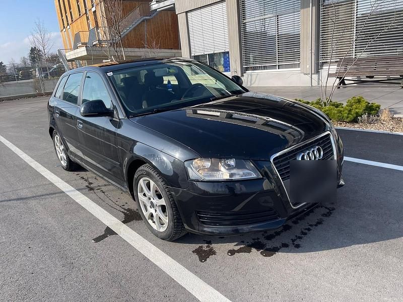 Gebraucht Audi A3 105 PS (77 kW) 2009 Schwarz Kleinwagen