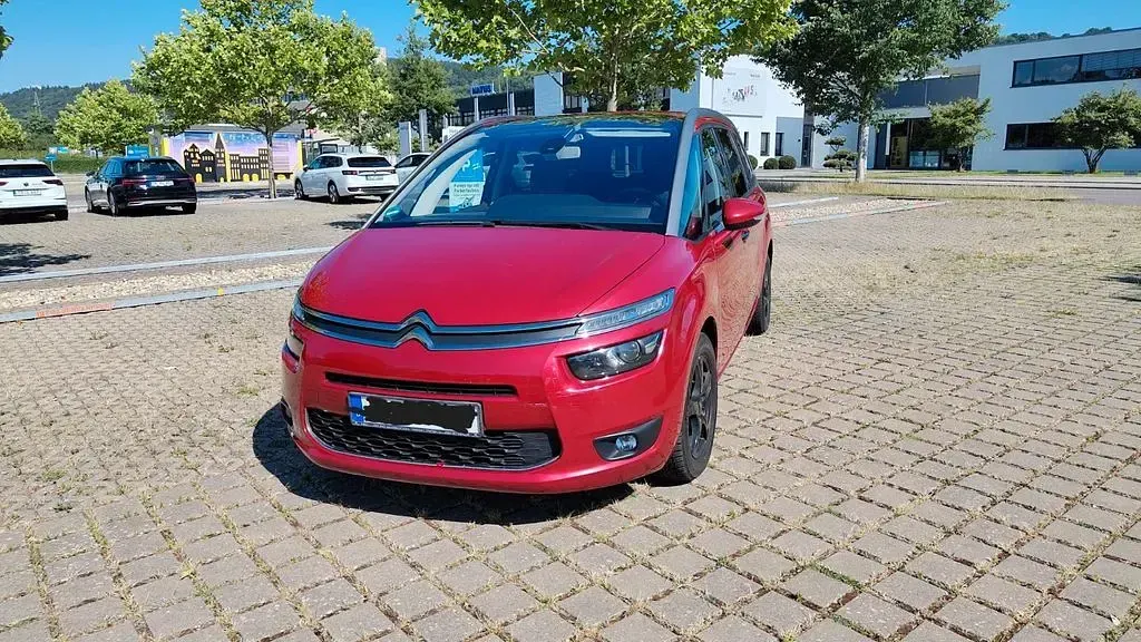 Gebraucht Citroën C4 Picasso Start 150 PS (110 kW) 2015 Rot Van / Kleinbus