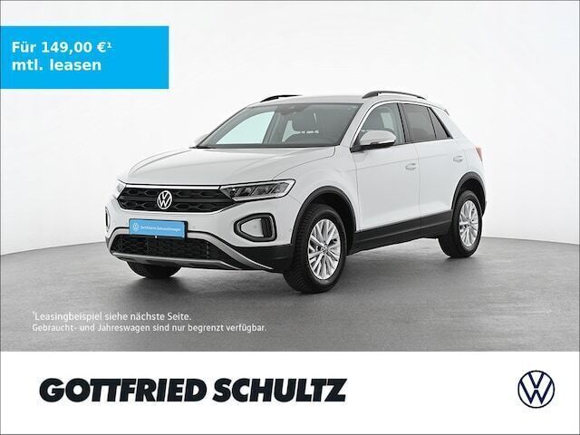 Pure white Gebraucht 2024 VW T-Roc Life SUV | 22.950 € (Guter Preis) - Bild 1/4