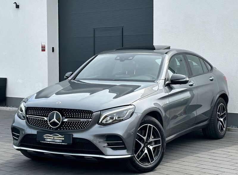 Grau Gebraucht 2018 Mercedes GLC43 AMG AMG Limousine | 39.900 € (Fairer Preis) - Bild 1/4