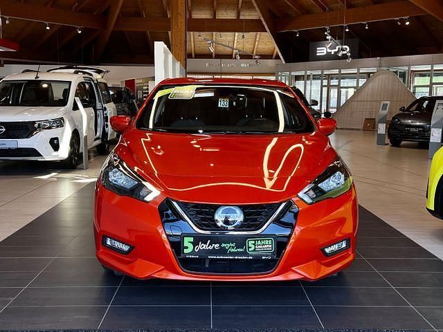 Gebraucht Nissan Micra 360º 92 PS (67 kW) 2022 Orange (pm) Kleinwagen