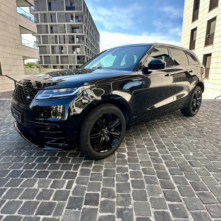Schwarz Gebraucht 2021 Land Rover Range Rover Velar SE Dynamic SUV | 49.990 € (Teuer) - Bild 1/4
