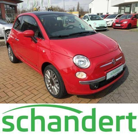 Rot metallic Gebraucht 2015 Fiat 500 Lounge Limousine | 11.980 € (Teuer) - Bild 1/4
