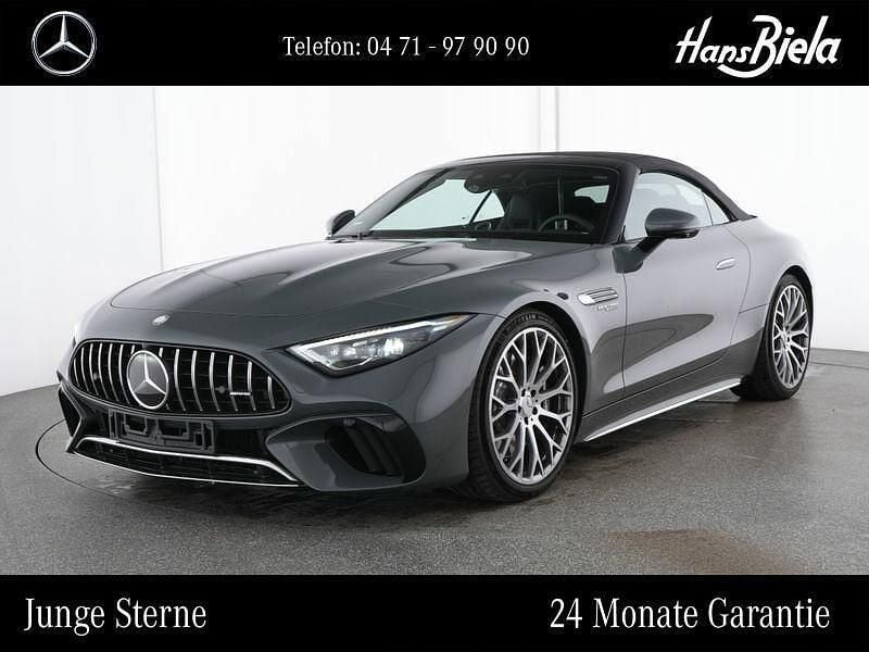 Manufaktur lack manufaktur sil Gebraucht 2025 Mercedes SL55 AMG AMG Cabrio | 135.950 € (Etwas zu teuer) - Bild 1/4