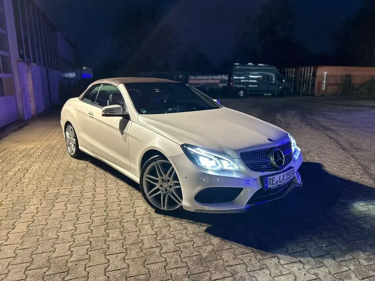 Gebraucht Mercedes 350 AMG 252 PS (185 kW) 2014 Weiß Cabrio