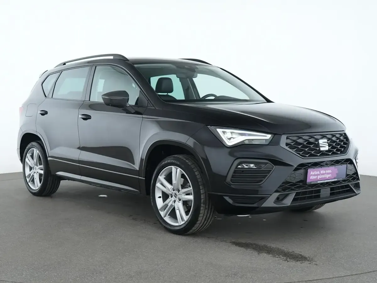 Gebraucht Seat Ateca FR 150 PS (110 kW) 2022 Magic schwarz SUV