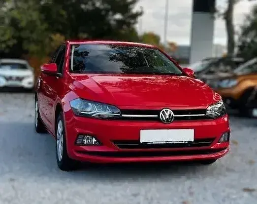 Gebraucht VW Polo Comfortline 110 PS (80 kW) 2021 Rot Limousine
