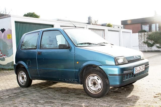 Gebraucht Fiat Cinquecento 39 PS (28 kW) 1997 Blau metallic Kleinwagen