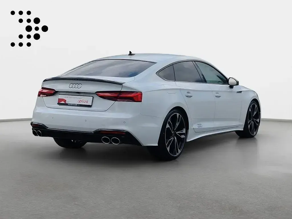 Gebraucht Audi S5 Sportback Ambiente 341 PS (250 kW) 2022 Gletscherweiß metallic Kleinwagen