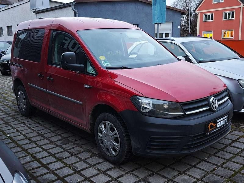 Gebraucht VW Caddy 102 PS (75 kW) 2016 Kirschrot Van / Kleinbus