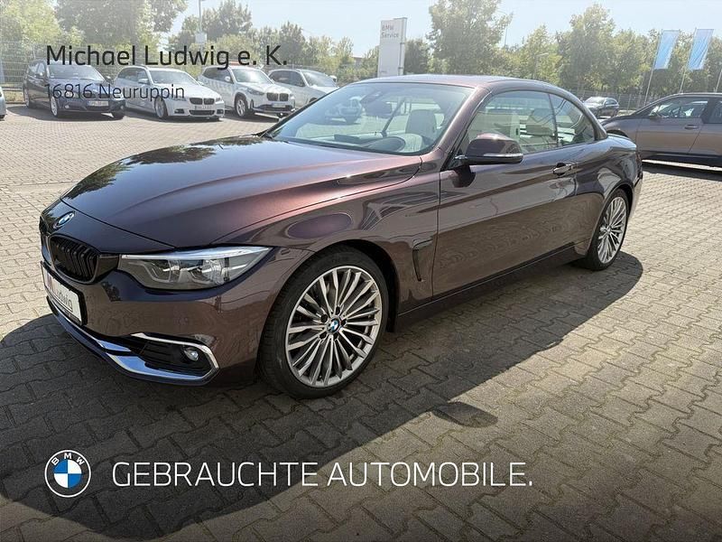 Rauchtopas metallic Gebraucht 2019 BMW 430 Cabriolet Luxury Line Cabrio | 35.800 € (Teuer) - Bild 1/4