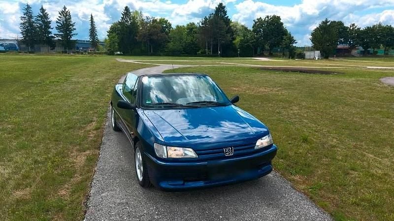 Gebraucht Peugeot 306 Cabriolet 101 PS (74 kW) 1997 Blau Cabrio