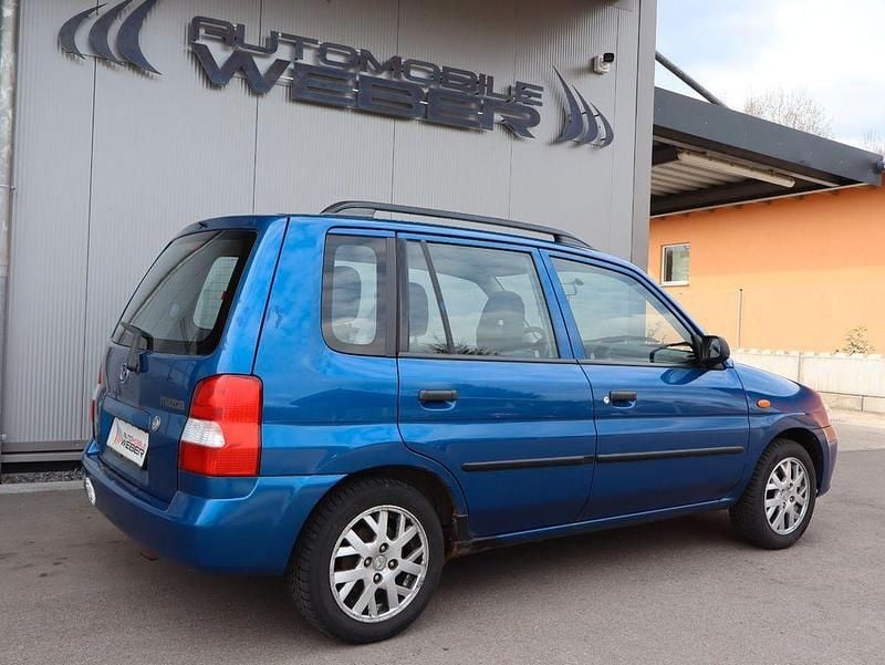 Gebraucht Mazda Demio 75 PS (55 kW) 2002 Blau Kleinwagen