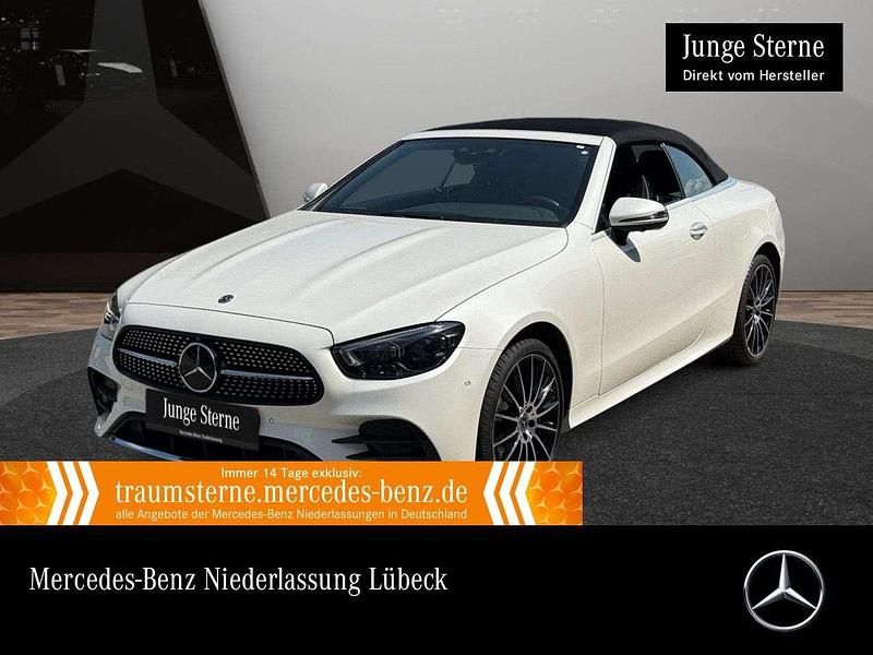 Diamantweiß Gebraucht 2021 Mercedes E450 AMG Cabrio | 52.490 € (Superpreis) - Bild 1/3