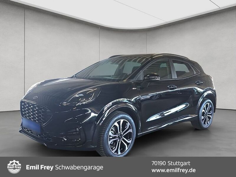 Agate black metallic Gebraucht 2024 Ford Puma ST-Line X SUV | 25.970 € (Fairer Preis) - Bild 1/4