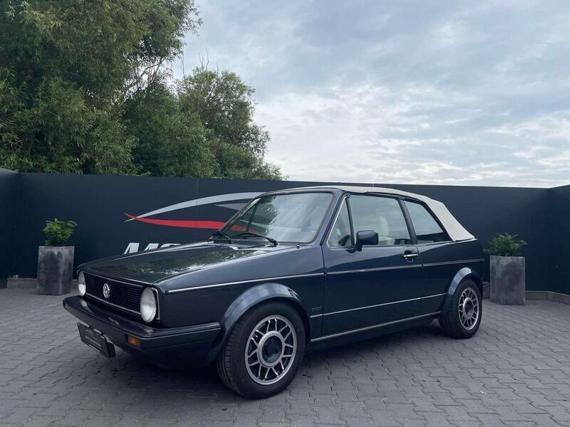 Blau Gebraucht 1987 VW Golf Cabriolet Karmann Cabrio | 8.990 € - Bild 1/4