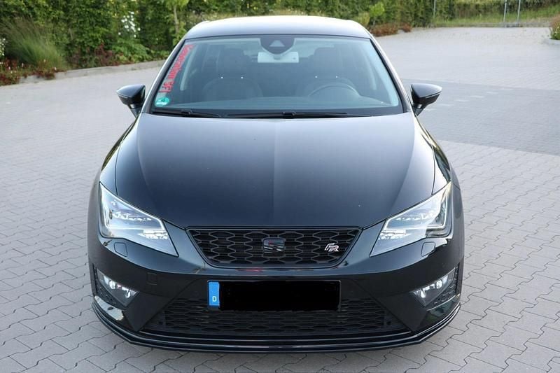 Schwarz Gebraucht 2013 Seat Leon FR Limousine | 16.500 € (Teuer) - Bild 1/4