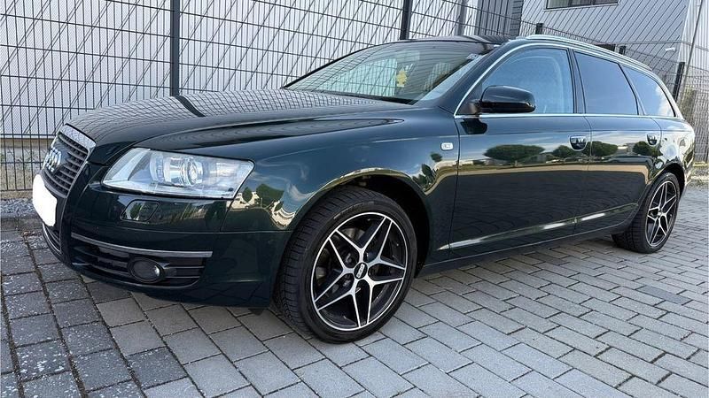 Tiefgrün perleffekt Gebraucht 2007 Audi A6 Sport Kombi | 8.400 € (Etwas zu teuer) - Bild 1/4