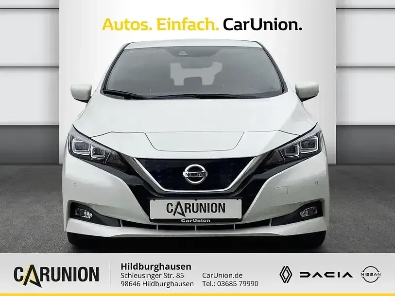 Gebraucht Nissan Leaf N-Connecta 80 kW (109 PS) 2022 Weiss Kleinwagen