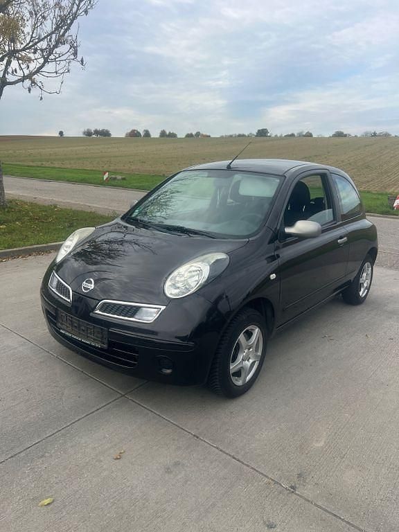 Schwarz Gebraucht 2008 Nissan Micra Kleinwagen | 2.750 € (Fairer Preis) - Bild 1/4
