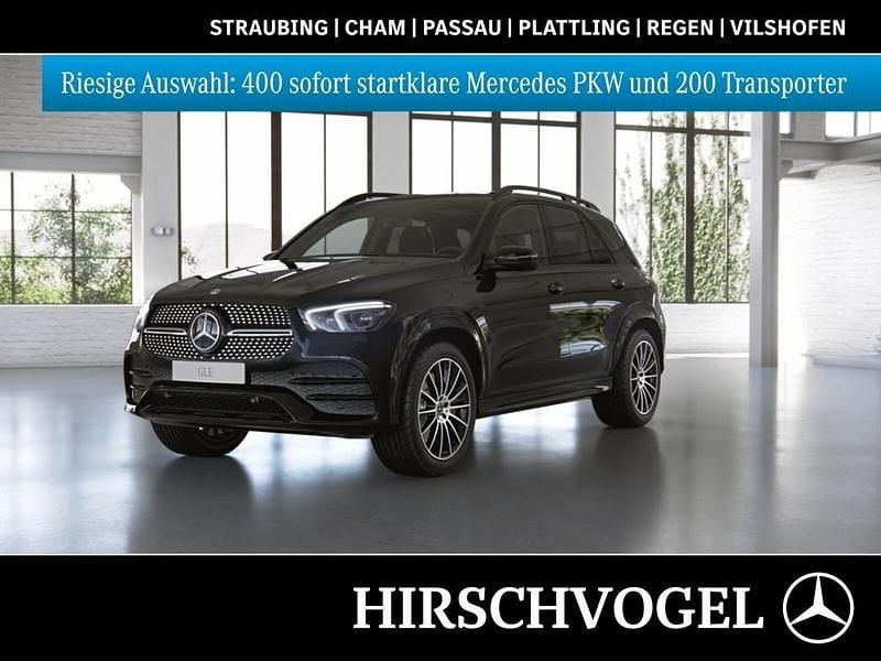 Metalliclack obsidianschwarz Gebraucht 2020 Mercedes GLE350e AMG line SUV | 54.940 € (Superpreis) - Bild 1/4