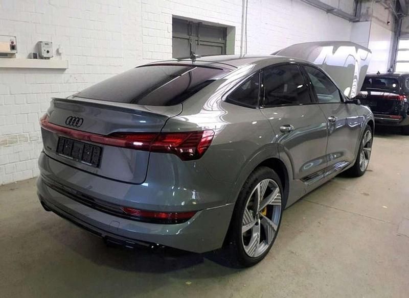Gebraucht Audi e-tron Sportback Black Edition 300 kW (408 PS) 2022 Grau SUV