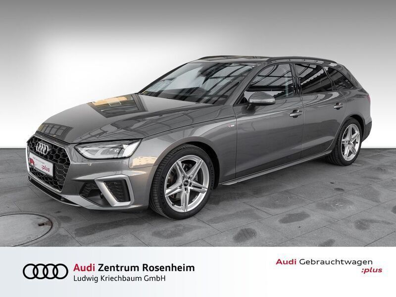 Terragrau metallic Gebraucht 2021 Audi A4 S-Line Kombi | 26.480 € (Fairer Preis) - Bild 1/4