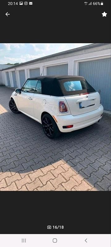 Gebraucht Mini Cooper Cabriolet 122 PS (89 kW) 2010 Weiß Cabrio