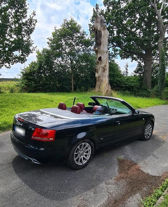 Gebraucht Audi A4 Cabriolet S-Line 160 PS (117 kW) 2007 Schwarz Cabrio