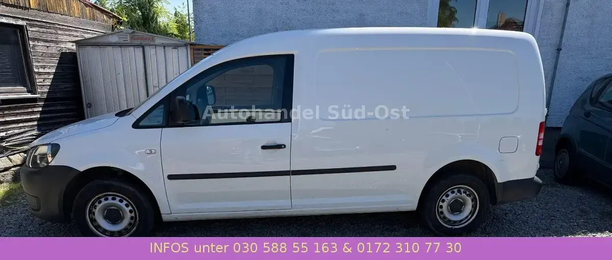 Gebraucht VW Caddy Maxi 102 PS (75 kW) 2012 Weiß Van / Kleinbus