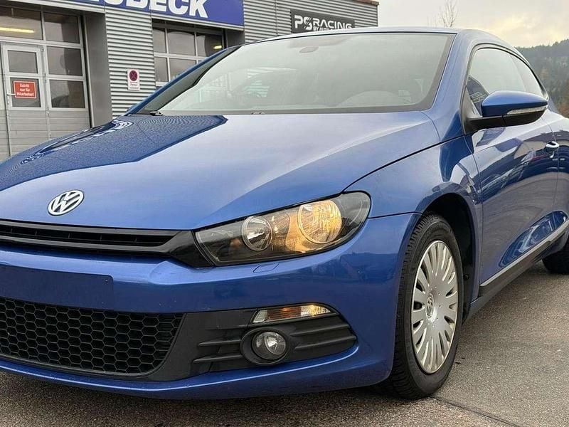 Blau Gebraucht 2009 VW Scirocco Coupé | 6.990 € (Guter Preis) - Bild 1/4