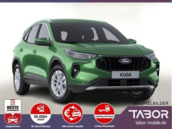 Grün (bursting green metallic) Neu 2025 Ford Kuga Titanium SUV | 24.987 € (Superpreis) - Bild 1/4