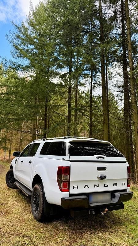 Używany Ford Ranger Wildtrack 200 KM (147 kW) 2018 Biały Pickup