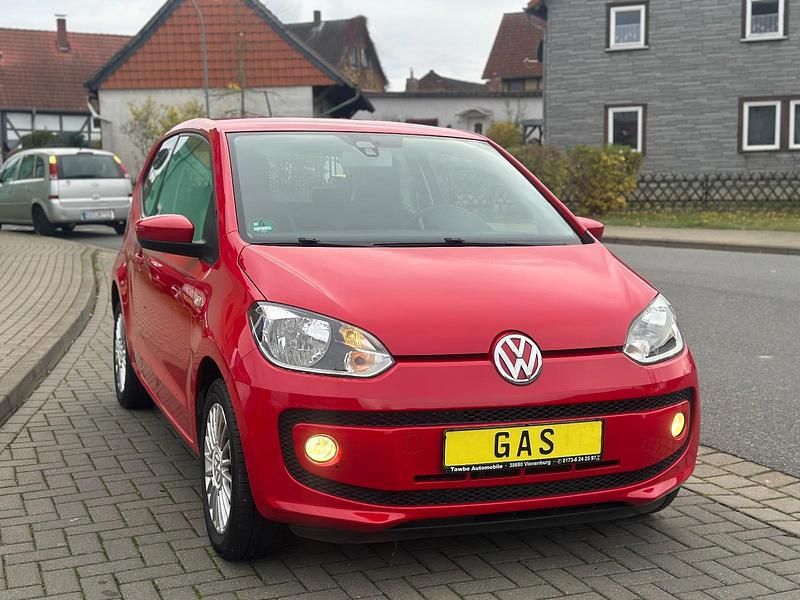 Gebraucht VW up! 68 PS (50 kW) 2014 Rot Kleinwagen