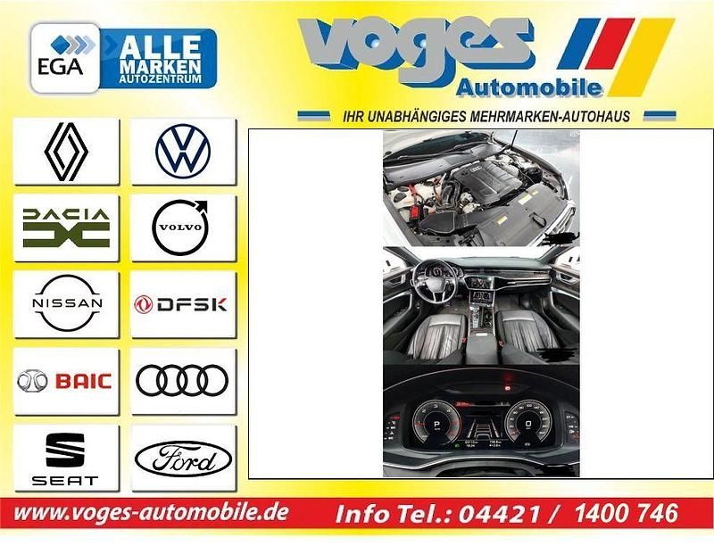 Gebraucht Audi A6 Design 204 PS (150 kW) 2021 Glacier white metallic Limousine