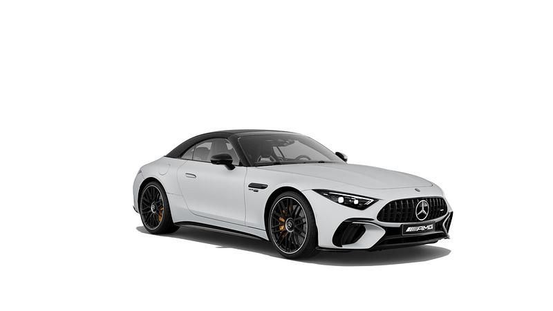 Opalithweiß magno Neu 2025 Mercedes SL55 AMG AMG Cabrio | 220.380 € - Bild 1/4