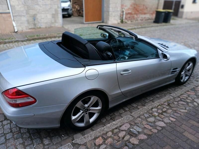 Silber Gebraucht 2007 Mercedes SL350 Cabrio | 18.500 € (Guter Preis) - Bild 1/4