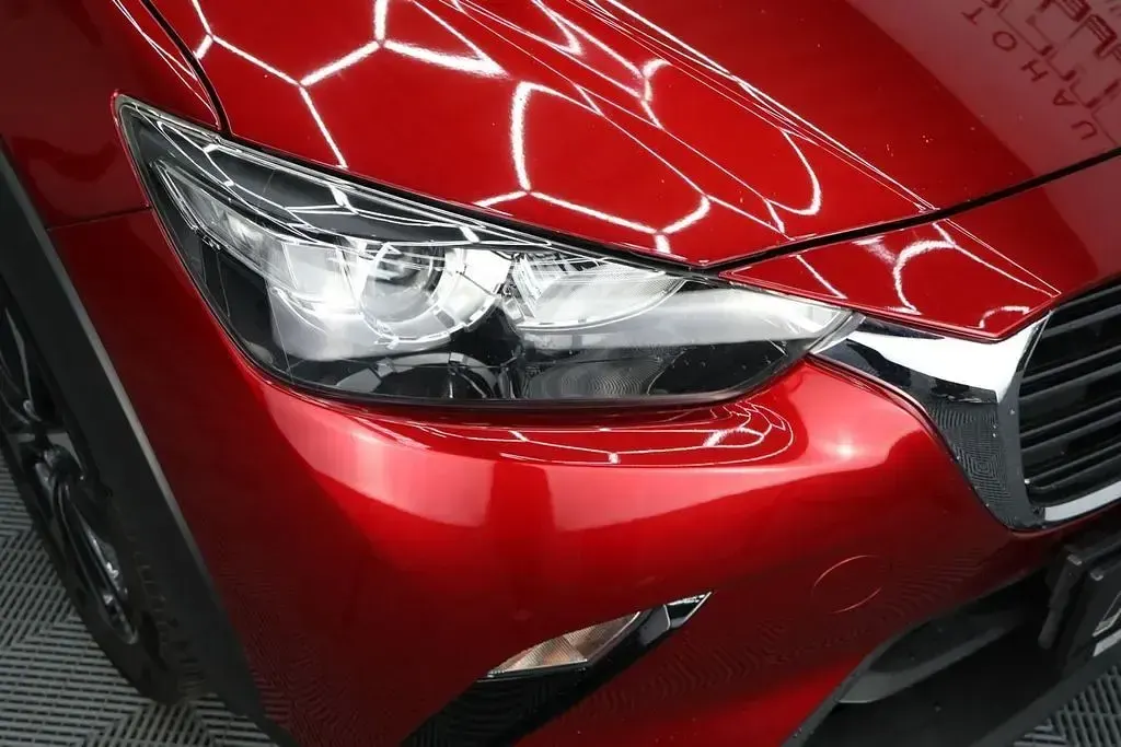 Używany Mazda CX-3 Ad'Vantage 121 KM (88 kW) 2021 Czerwony SUV
