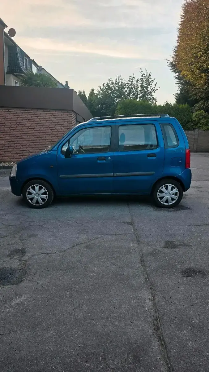 Gebraucht Opel Agila 75 PS (55 kW) 2003 Blau Van / Kleinbus