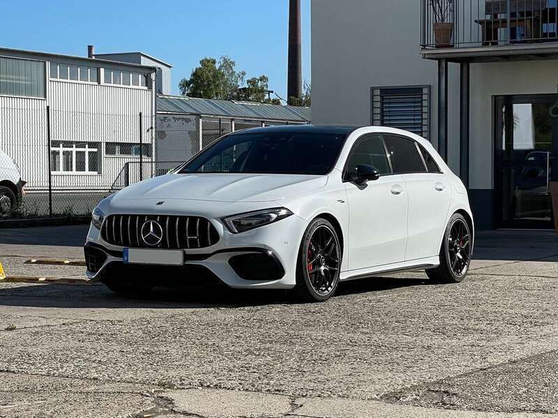 Weiß Gebraucht 2021 Mercedes A45 AMG AMG Limousine | 42.000 € (Superpreis) - Bild 1/4