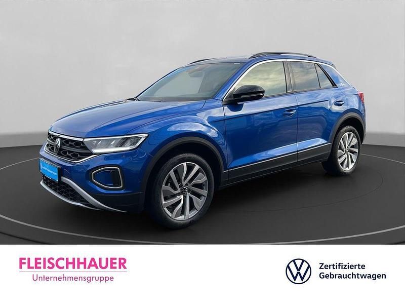 Blau Gebraucht 2025 VW T-Roc Goal SUV | 25.990 € (Fairer Preis) - Bild 1/4